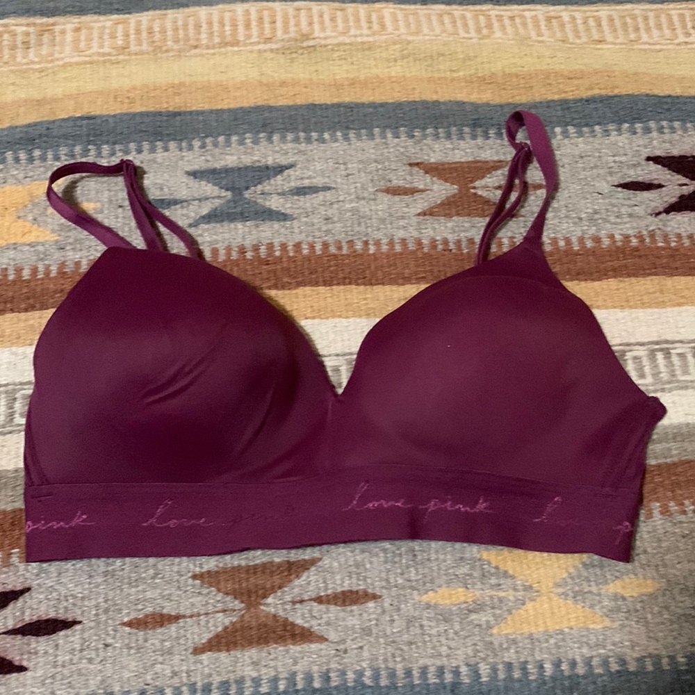 PINK brand wireless bra, size 34c, super comfy!